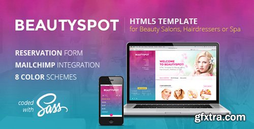 ThemeForest - BeautySpot v1.0.7 - HTML Template for Beauty Salons - 7734629