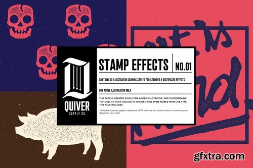 CM - Stamp & Screen Print Texture Effect 2174444