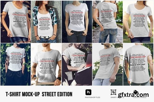 CM - T-Shirt Mock-Up Street Edition 2168794