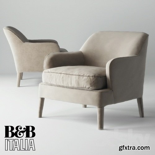 Armchair MAXAlTO B&B Italia FEBO