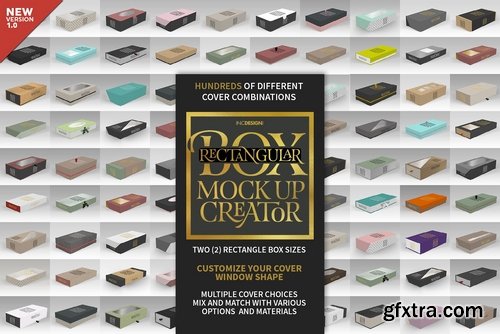 CM - Rectangular Box Mock Up Creator 2174537