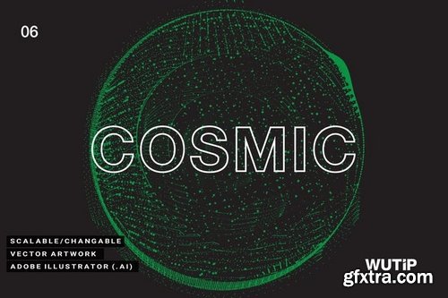 Vector Cosmic Illustrations Pack