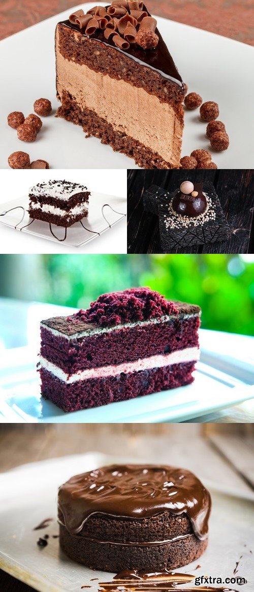 Photos - Chocolate Cakes Set 38