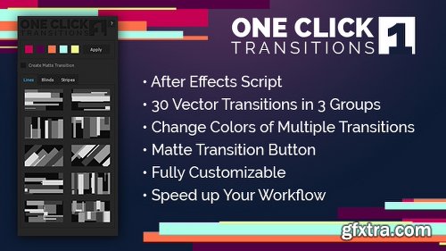 Videohive One Click Transitions Vol.1 19752559