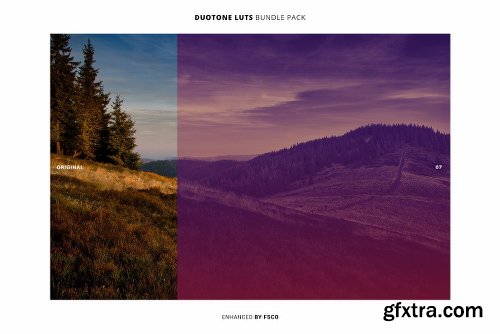 CreativeMarket DUOTONE RESOLVE N°2 Luts BUNDLE PACK 2106697