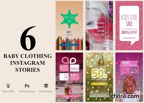 CM - 6 Baby Clothing Instagram Stories 2177221