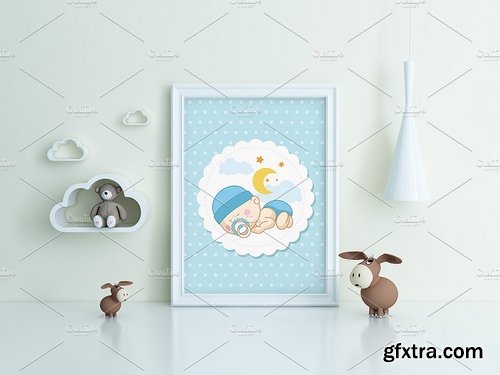 CM - Kids Room Frame Mockups 2166321