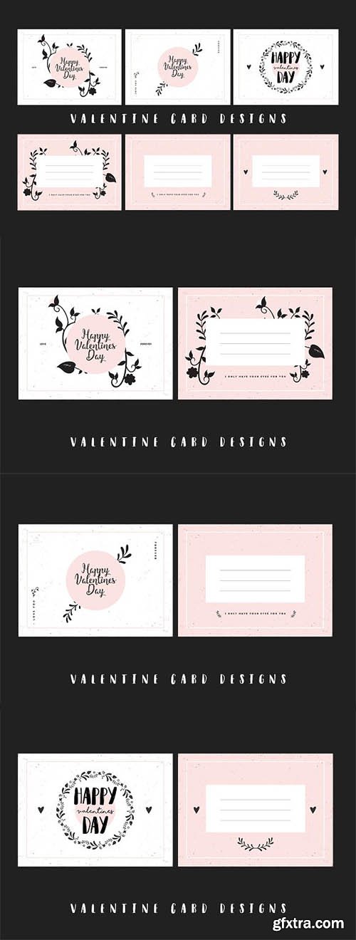 CreativeMarket - Valentine Card Design 2180706