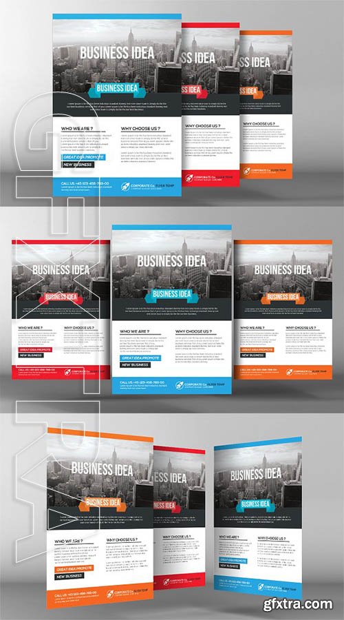 CreativeMarket - Flyer Design Templates 2180000