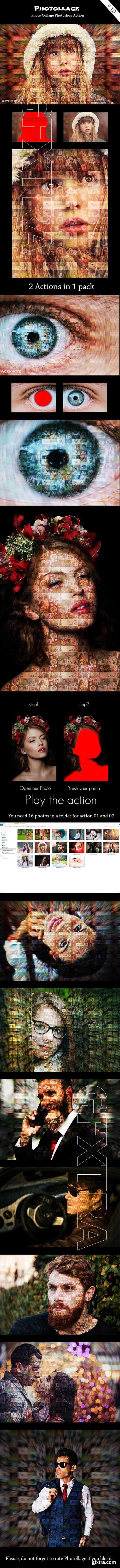 GraphicRiver - Photollage Ps Action Pack Ver 1.0 21194060