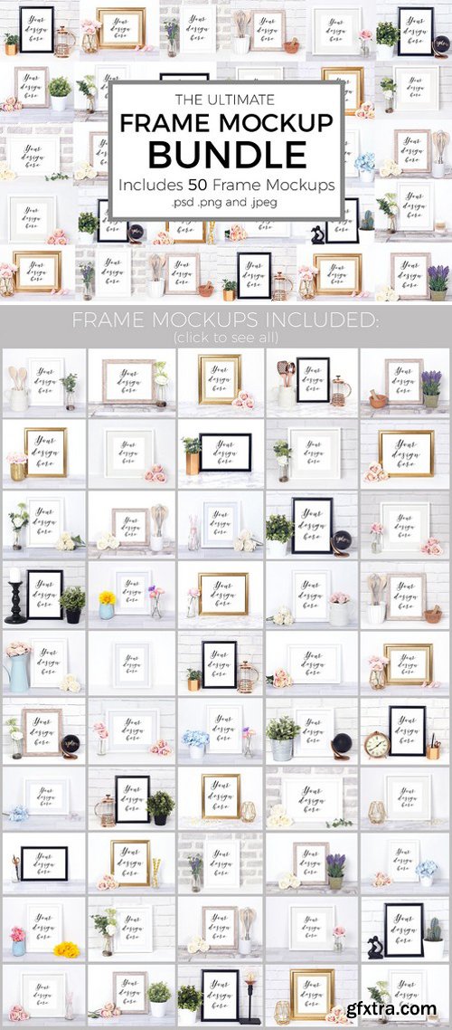 CM - Ultimate Frame Mockup Bundle 2070563