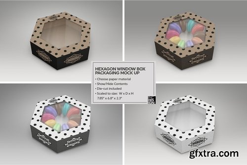 CM - Hexagon Window Box MockUp 2182900