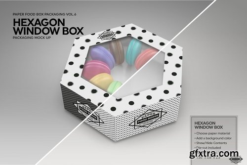 CM - Hexagon Window Box MockUp 2182900