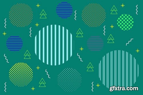 Simple Geo Shapes Backgrounds