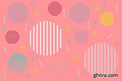 Simple Geo Shapes Backgrounds