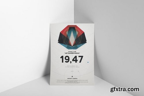 Poster  A4 Letterhead Mockup Vol 1