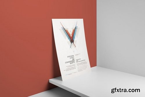 Poster  A4 Letterhead Mockup Vol 1