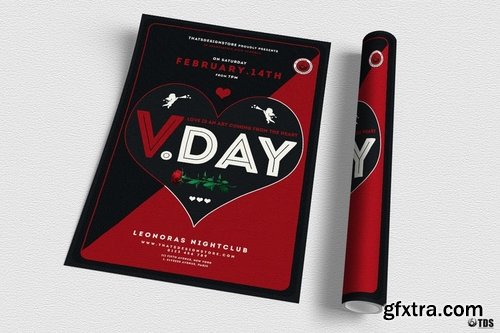 GraphicRiver - Valentines Day Flyer Template V17 21211611