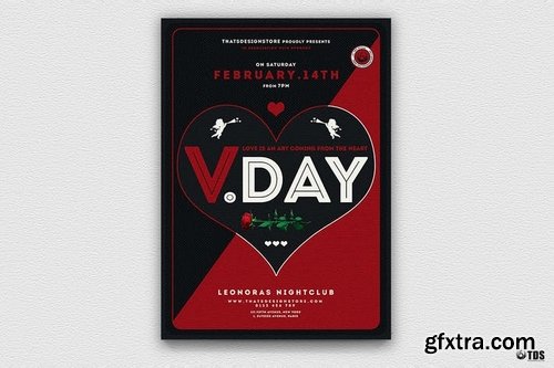 GraphicRiver - Valentines Day Flyer Template V17 21211611