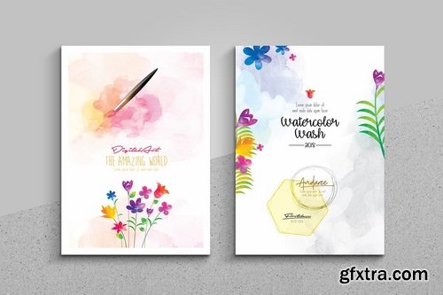 Watercolor Creator Graphics Pack