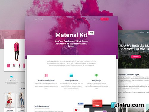 Creative-Tim - Material Kit Pro v1.2.1 - Premium Bootstrap UI Kit