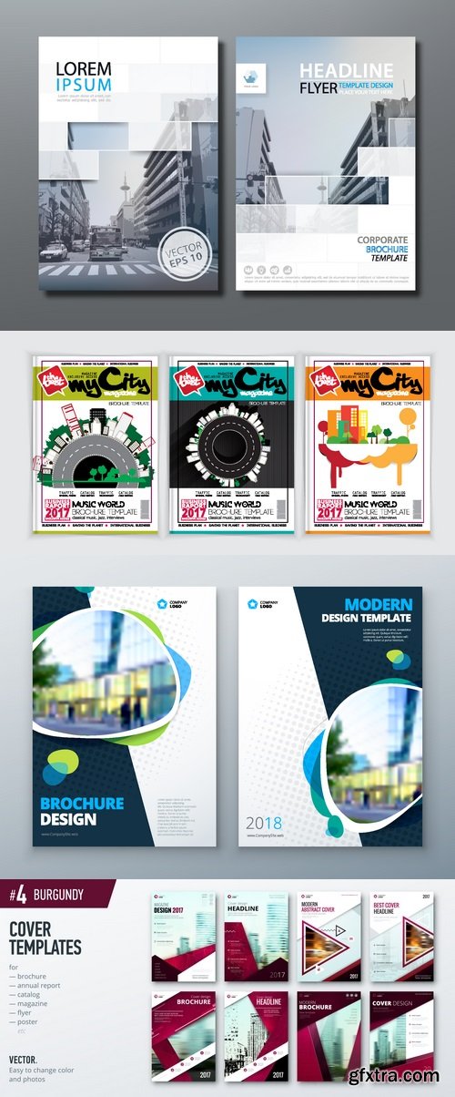 Vectors - Real Estate Business Flyers 16