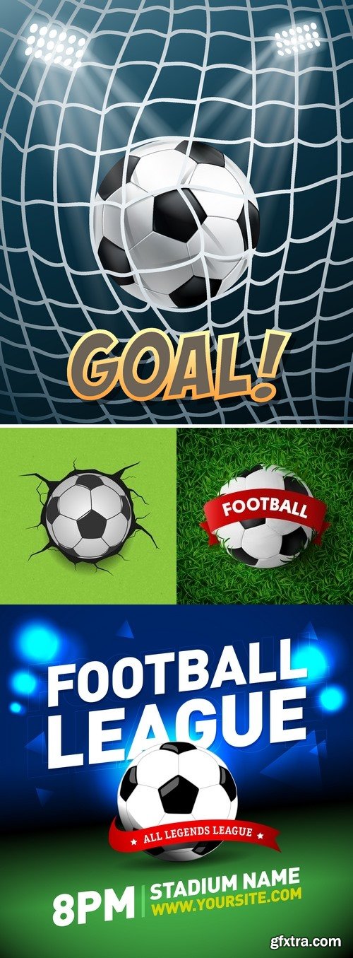 Vectors - Creative Football Backgrounds 31