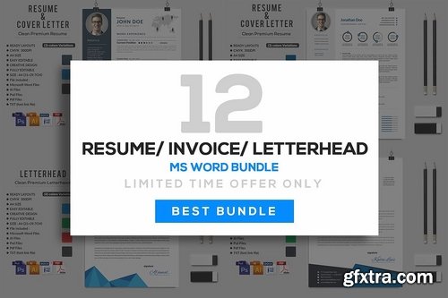 CM - 350+ Print Templates Bundle 2177561