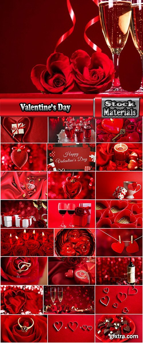 Valentine\'s Day gift heart still life illustration holiday 2-25 HQ Jpeg