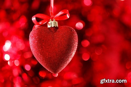 Valentine\'s Day gift heart still life illustration holiday 2-25 HQ Jpeg