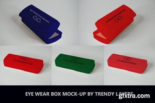 Eye Wear Box - Glasses Box Mock-up