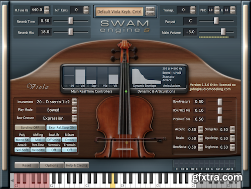 Audio Modelling SWAM Engine SWAM Viola v2.0.1 CE-V.R