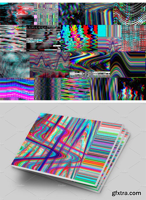 CM - 56 Glitch Backgrounds 2147600