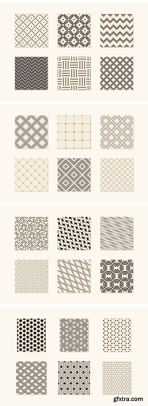 CM - Minimalist Seamless Patterns Set 2101476