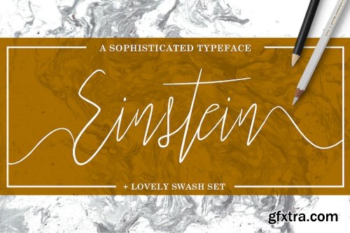 Einstein Font Family - 2 Fonts Font Family - 3 Fonts