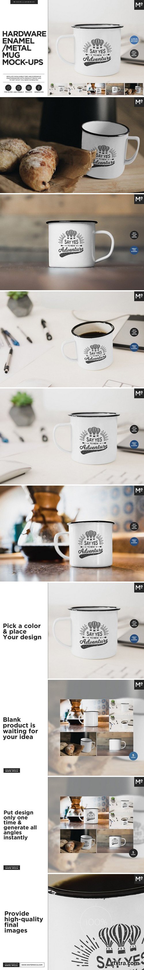 CM - Hardware Enamel Mug Mock-ups 2103342