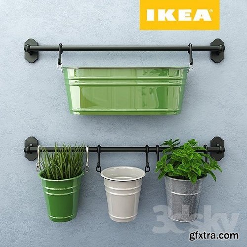Wall accessories IKEA, series Fintorp