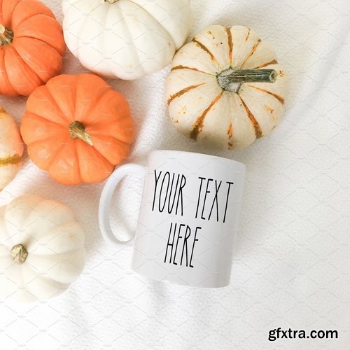 CM - Autumn Mug Mock up Photo Bundle 1908703