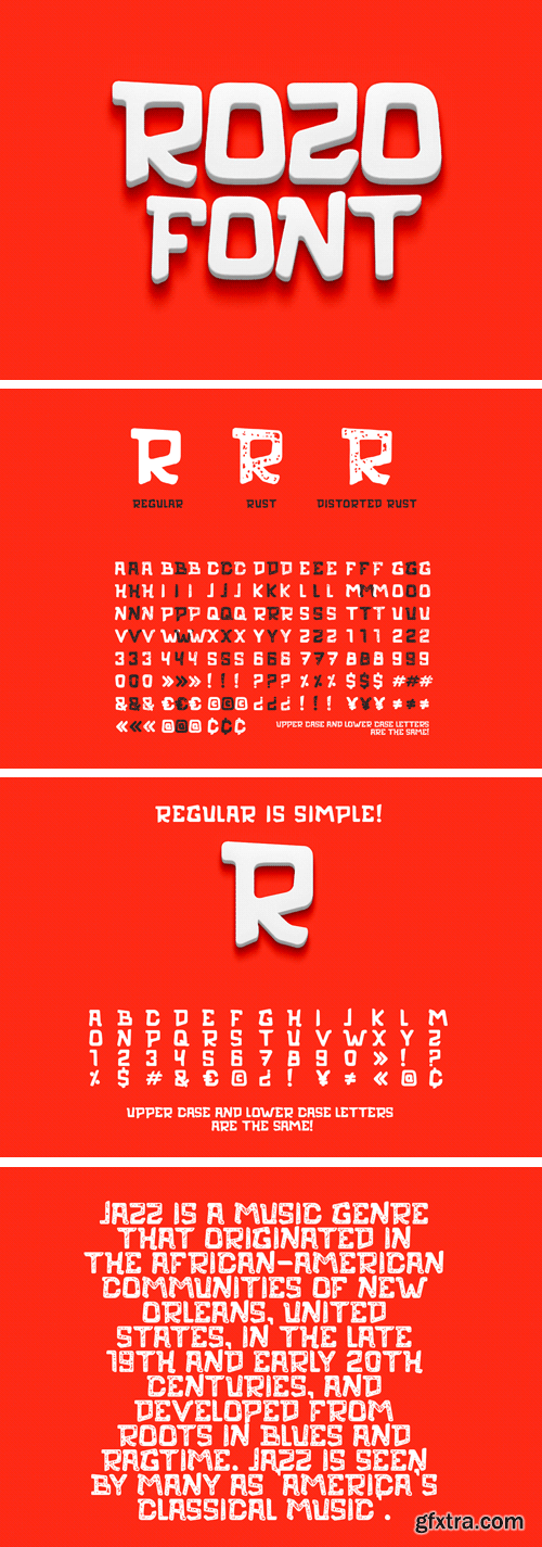 Rozo Font Family