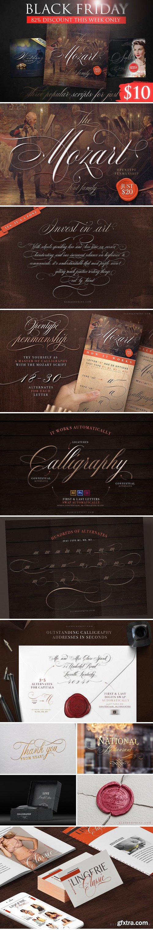 CM - Black Friday Sale - 3 popular fonts 2070104