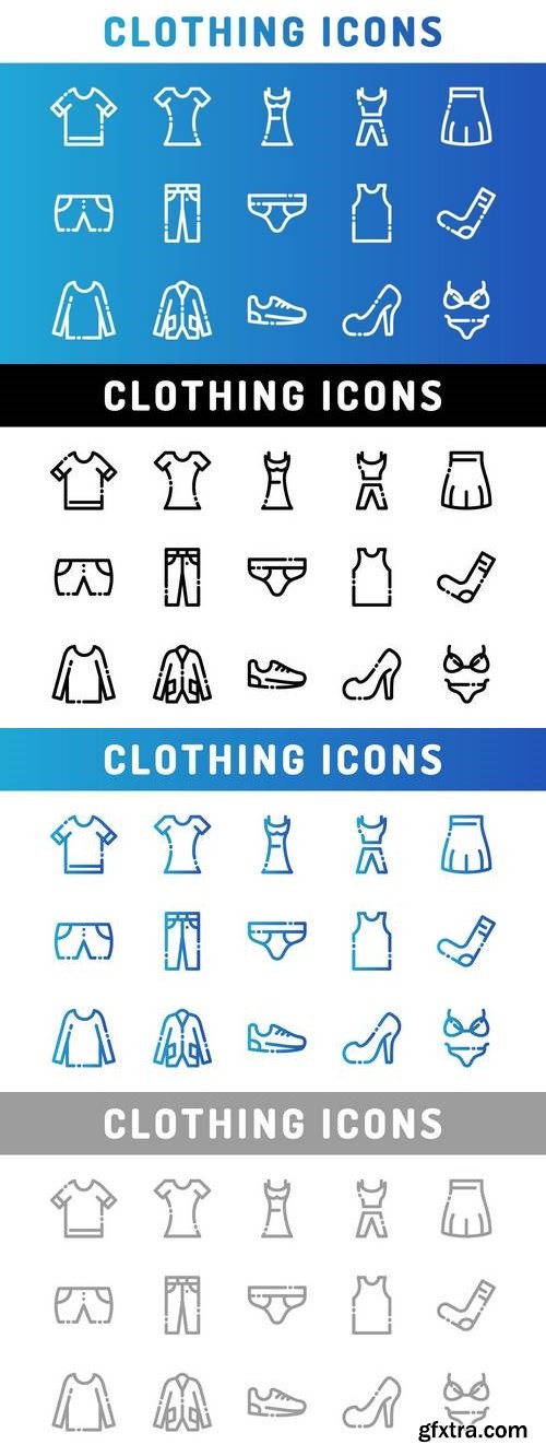 Clothing Icons