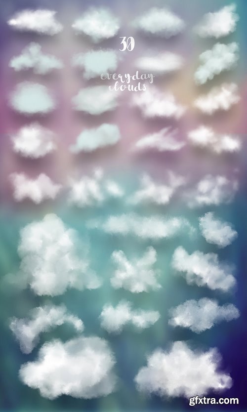 CM - Clouds Graphics & PS Brushes 1775584