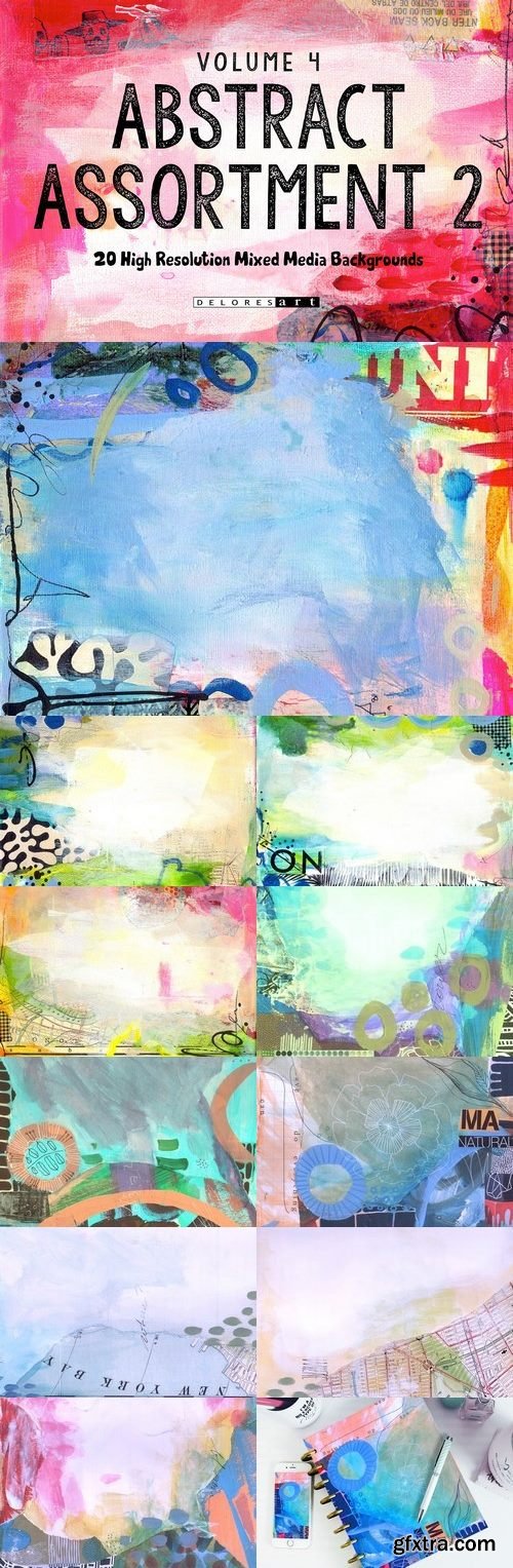 CM - Mixed Media Art Backgrounds 1 1770445