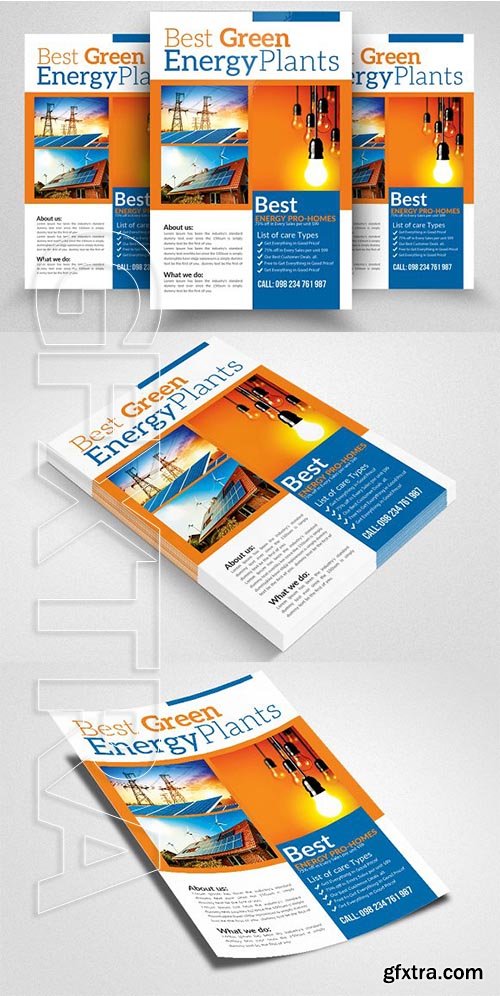 CreativeMarket - Renewable Energy - Go Green 2196211