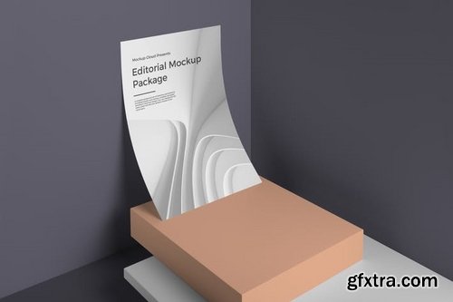 Poster  A4 Letterhead Mockup Vol 2