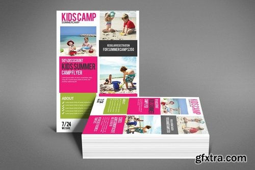 CM - Kids Summer Camp Flyer Template 2183565