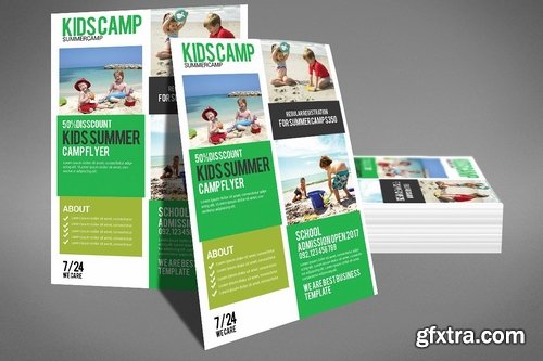 CM - Kids Summer Camp Flyer Template 2183565