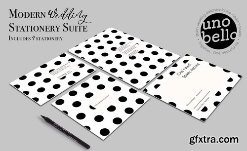 CM - Avenue Modern Wedding Stationery 1327992