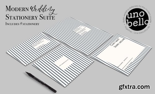 CM - Avenue Modern Wedding Stationery 1327992