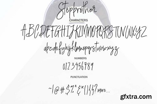 CM - Stepbrother  Chic Script Font 2183505